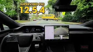 Tesla's FSD 12.5.4 - First Impressions