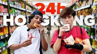 eating ONLY convenience store food for 24 HOURS!