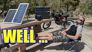 How I Top of my Surron while camping and TRY wheelies! ARE all LiFePO4 Power banks this good?🤔