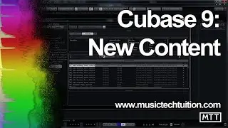 Cubase 9 - New Content