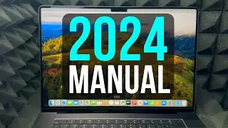 How to Use MacBook Pro 2024 - MacBook Pro Basics - Mac Beginners Guide - New to Mac Manual