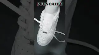 How to lace nike air force 1s. Lacing tutorial