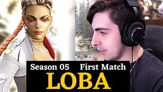 Shroud Apex Legends First Time Playing With LOBA