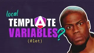 Template variables in Angular using the new @let syntax