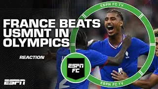 France beats USMNT, 3-0, in the Olympics 😳 Its a good start! - Julien Laurens | ESPN FC