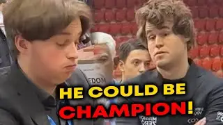 Keymer BLUNDERS While Carlsen is WATCHING Him and He MISSED a CHANCE to BECOME a WORLD CHAMPION!