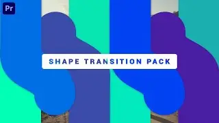 Premiere Pro Template Best Shape Transition Pack