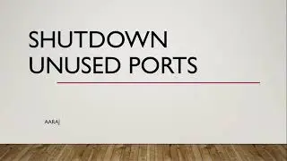 Shutdown Unused Ports in Cisco Switch | Disable Unused Ports | Complete Guidance