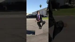 Flying on a Broomstick like Harry Potter 