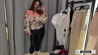 See Through Clothes Try On Haul Transparent & No Bra Trend #tryonhaul #tryonhaulshein