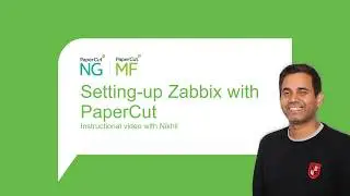 Setting up Zabbix with PaperCut