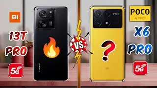 Xiaomi Redmi Note 13 Pro 5G vs Poco X6 Pro 5G Price Full Android Mobile Comparison Water, Game, Unbo