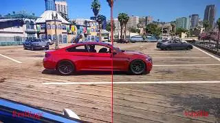 Graphics Comparison - GTA 5 PC - Real Rage  1.290.6 vs Vanilla