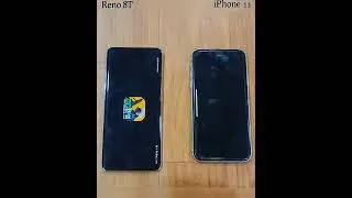 Oppo Reno 8T vs iPhone 11 PUBG New State Speed Test🔥🔥#techtk #shorts