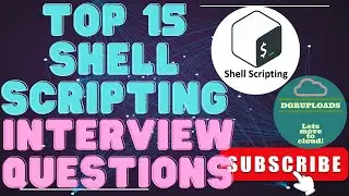 Top 15 Shell Scripting Interview Questions for DevOps | Shell Scripting Interview Prep | DevOps prep