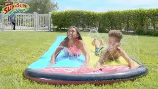 Wham-O Slip 'N Slide Wave Rider Double With The Boogie