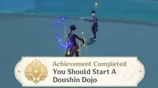 You Should Start a Doushin Dojo Hidden Achievement Genshin Impact