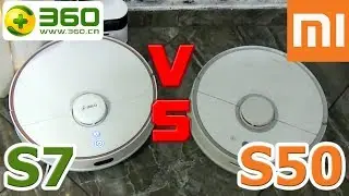 360 S7 VS XIAOMI ROBOROCK S50 – TEST, the BATTLE MAID