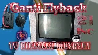 Ganti Flyback TV Digitect Musashi  21 inch | Timah Racing