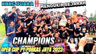 CHAMPIONS CUP OPEN PY PORKAS JAYA 2023#porkasjaya#turnamen#champions