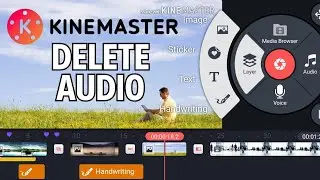 How to Delete Audio on KineMaster 2024?