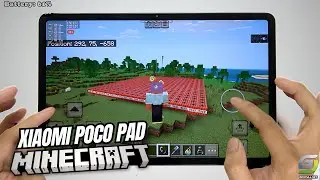 Xiaomi Poco Pad test game MineCraft | Snapdragon 7s Gen 2