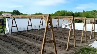 Арбузы и Томаты не узнать. Шпалеры для томатов. Ответы на комментарии