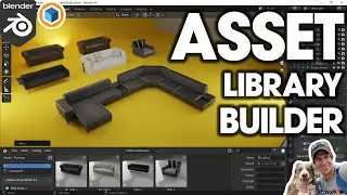 The EASIEST Way to Build Asset Libraries in Blender is HERE!