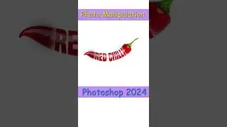 Photo Manipulation Typography Effect in Photoshop 2024 #shorts #photoshoptutorial #photoshop