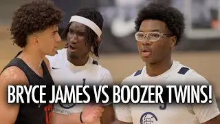 Bryce James TAKES ON Boozer Twins in NEXT GEN HOOPERS SHOWDOWN