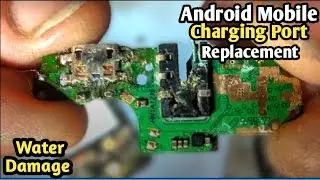 Tecno Spark 6 go Charging Port Replacement - Water Damage - 2024 | DIY Android Mobile Mastery Repair