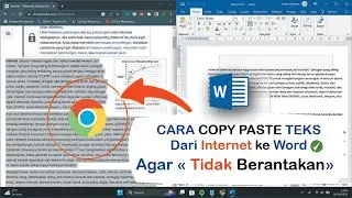 ✅ Cara Copy Paste Teks Dari Internet Ke Word Agar Tidak Berantakan