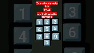 Type this code really fast