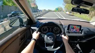 CRAZY GOOD! 2022 Nissan Rogue S POV Drive -The Best Rogue To Buy?