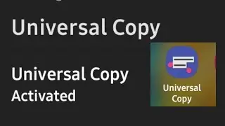 universal copy app setting, how to allow universal copy