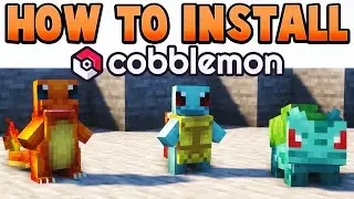 How to Install Cobblemon Mod The New Minecraft Pokemon Mod **FASTEST GUIDE**