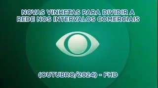 [FHD] | Novas Vinhetas da Band para dividir a rede nos intervalos | (Outubro/2024)