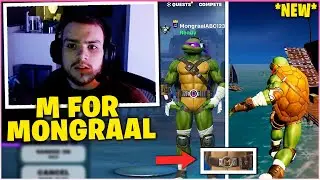 MONGRAAL SHOWS MAX Movement & Editing Speed With NEW NINJA TURTLE Skin In Fortnite Chapter 5!