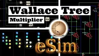 eSim Tutorial to Design a Multiplier Circuit and Simulate it with NGspice