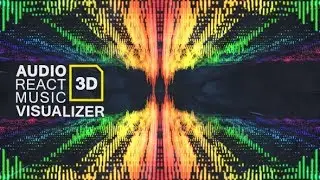 Audio React Music Visualizer 3D | After Effects Template