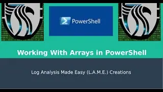 Arrays and PowerShell