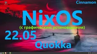 NixOS 22.05 Quokka (Cinnamon). Первый взгляд.