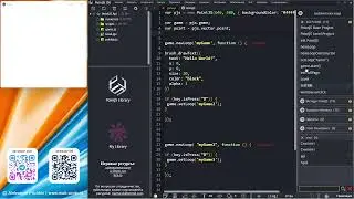 PointJS IDE API - game.newLoop / Создание базового игрового цикла / Игровой движок PJS