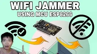 How to make WiFi Jammer using ESP8266 | Easy way | [Tagalog]