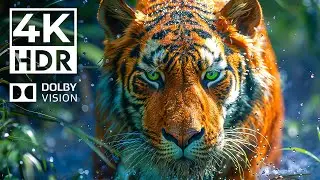 ANIMALS BACK TO THE FOREST 4K HDR | with Cinematic Sound (Colorful Animal Life)