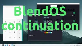 BlendOS | продолжение следует ....