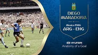 Diego Maradona Goal of the Century | Argentina v England | 1986 FIFA World Cup