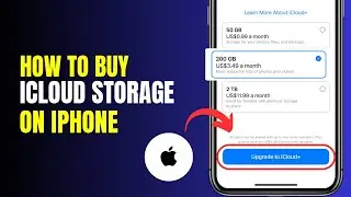 How To Buy iCloud Storage Space On iPhone | Upgrade To iCloud+ [[2024]