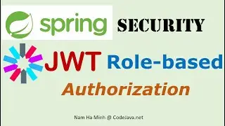 Spring Security JWT Role-Based Authorization Tutorial