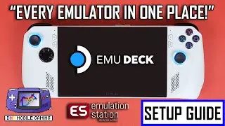 Asus Rog Ally Z1 Extreme Emulation Station Setup Guide EMU DECK